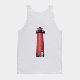 Selective Color Kenosha Red Light District Tank Top